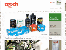 Tablet Screenshot of epochproducts.com